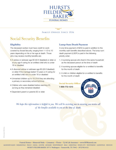 Social Security Benefits